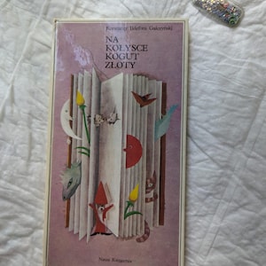 Polish book Gałczyński Galczynski Poems Unique Original Nostalgic  Childhood vintage children&#39;s book from Poland