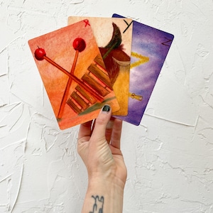 Tarjetas del alfabeto Waldorf