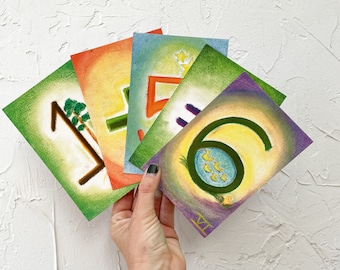 Waldorf Number Cards