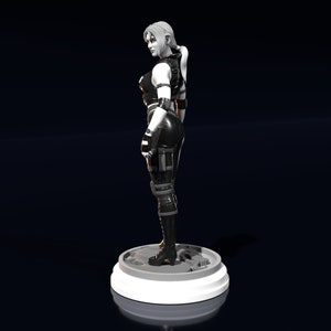 Sonya Blade Figure 3D STL File | Digital Download