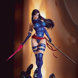 Psylocke 3D - STL File | LIMITED EDITION - Digital Download