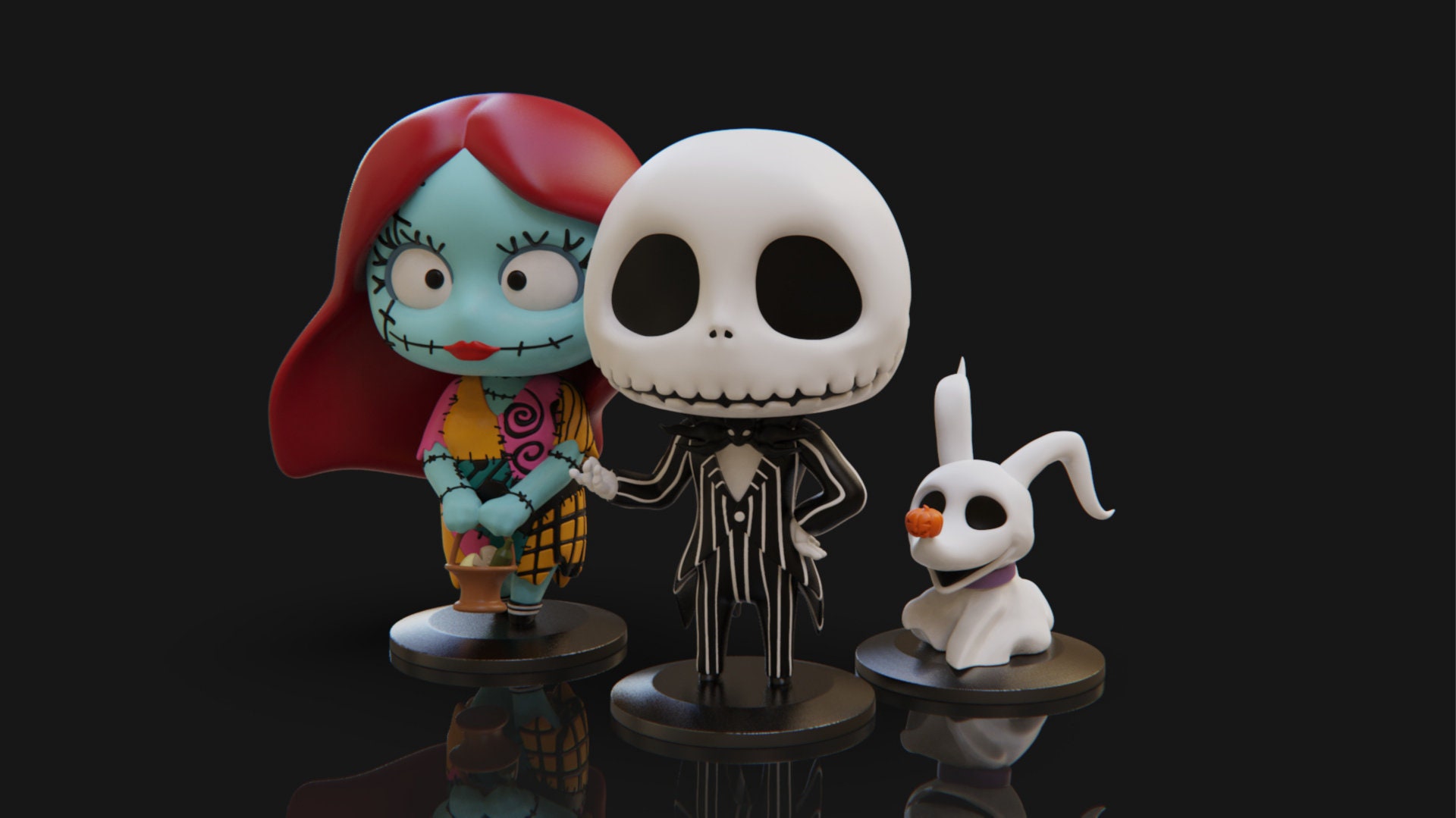 The Nightmare Before Christmas 3D Print File Digital Download - Etsy