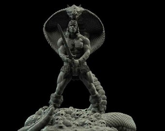 Conan the Barbarian 3D Model STL File | Digital Download