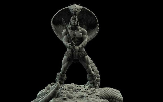 Conan the Barbarian 3D Model STL File | Digital Download