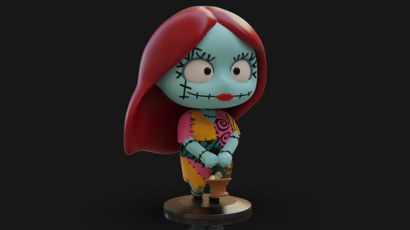 The Nightmare Before Christmas 3D Print File Digital Download Etsy