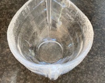 Vintage Nybro Bowl Swedish glassware for herring made in glass, "sillskutan", bowl