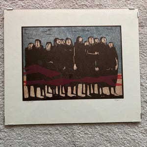 北欧　Ake Holm オーケホルム　① リトグラフ　アンティーク Yahoo!オークション - Ake Holm オーケホルム 版画 リトグラフ 北欧 ヴ