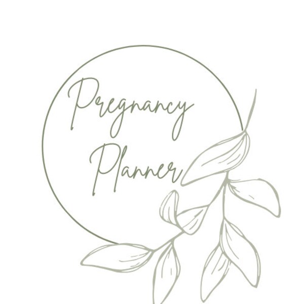Pregnancy Planner - US Letter Size