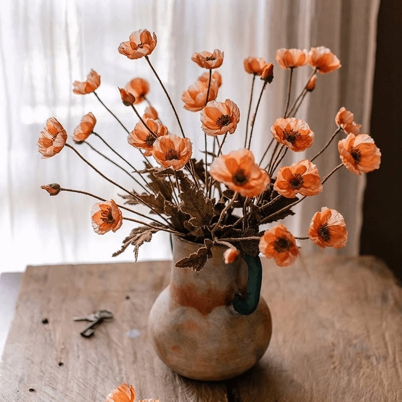 Fake blumen in vase