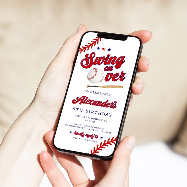 Baseball Birthday Etsy