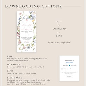 May include: A floral design Bat Mitzvah invitation with a pink and white floral border. The invitation includes the name "Livan Adal" and the date "Sunday, August 25, 20XX". The invitation also includes the text "Congregation Beth Israel" and "Reception to follow at The Lemon Tree Bistro".