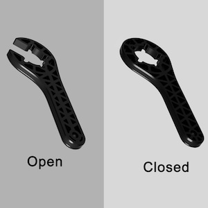 GasKey - gas bottle key | open and closed | for camping or at home