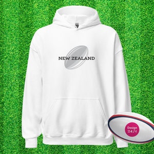 New Zealand Rugby Supporter Hoodie White