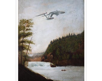 Boldly Go (NCC-1701) - CYFROWE POBIERANIE zmienionej grafiki autorstwa Heather Castles
