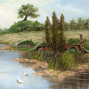 A Comfortable Neighbourhood - DIGITAL DOWNLOAD of altered art by Heather Castles