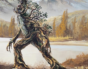 To Isengard - DIGITAL DOWNLOAD of altered art by Heather Castles