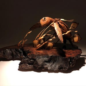 Carved Wood Honu Sea Turtle Display.  Custom Carvings by The Puna Carver, Big Island Hawaii.  Shipping nation wide