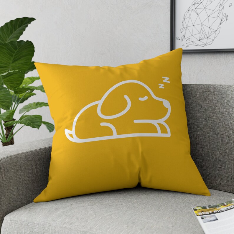 Cute Sleeping Puppy Pillow for Dog Lovers, Perfect Gift for Dog Owner