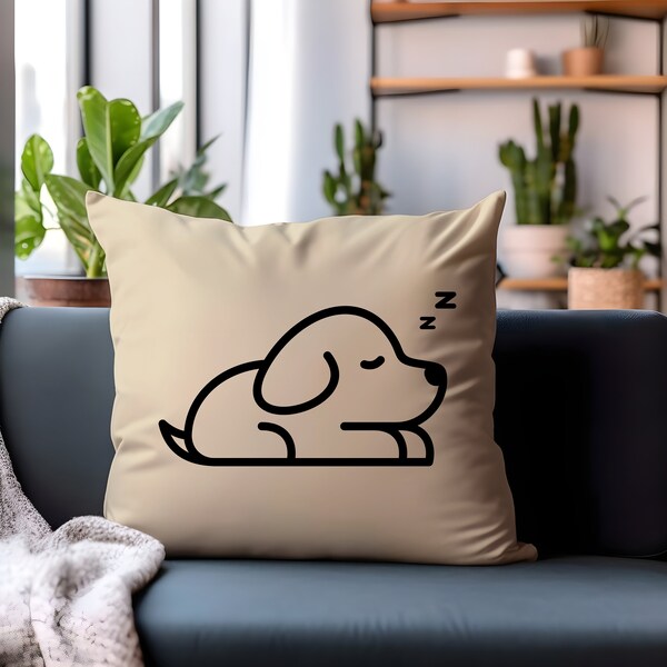 Dog Throw Pillows Etsy