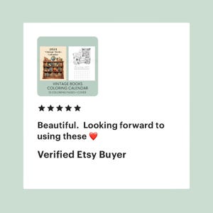 Bookshelf Coloring Bookmarks: Reading Nook Decor (Digital Download) image 6