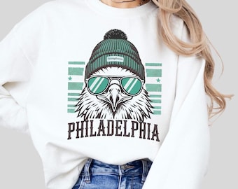 Philadelphia fotbollströja, sportkläder, matchkläder, lagandatröja, fotbollsfanpresent, rundhalsad tröja
