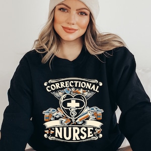 Sudadera de enfermera correccional, camisa de enfermera correccional, regalo para enfermera correccional, sudadera de enfermera correccional, regalo de enfermera correccional