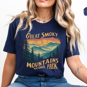 Great Smoky Mountains Shirt, Tennessee shirt Great Smoky Mountains National Park tee Great Smoky Mountains Sweater Hiking Shirt Granola Girl