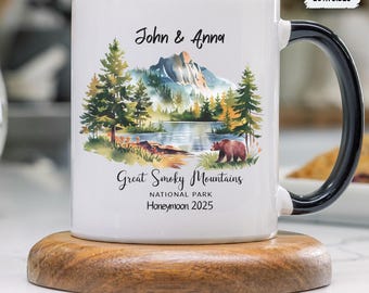 Great Smoky Mountains National Park Coffee Mug | Ceramic 11oz 15oz