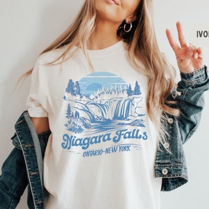 Vintage Niagara Falls  Comfort Colors Shirt Niagara Falls Souvenir Canada Tshirt New York  T shirt Ontario travel tee Niagara Falls Gifts