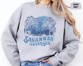 Bluza Savannah Georgia, Sweter Savannah Bachelorette, Bluza Hometown Travel, Sweter Georgia State, Sweter wakacyjny, Peach State