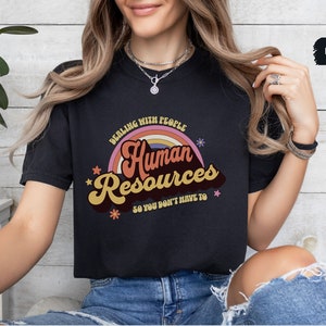 Comfort Colors HR Shirt, Human Resources Shirt, HR Squad Shirt Human Resources gift Human Resources Shirt Human Resources Team HR Department