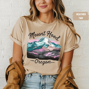 Mount Hood National Forest shirt Vintage Oregon State Park tshirt Retro Mt Hood gift Mount Hood Hiking tee Granola Girl gifts Camping Trip