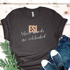 ESL Teacher shirt ESL Teacher Gift English Teacher Teacher Appreciation spanish teacher gift esl Language Teacher Tshirt English Teacher