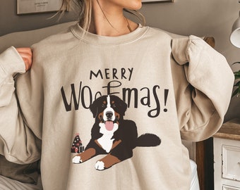 Berner sennenhund jultröja, rolig berner sennenhund jultröja berner sennenhund ägare gåva berner mamma tröja