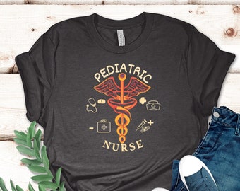 Kinderverpleegkundige shirt kinderverpleegkundige t shirt cadeau voor kinderverpleegkundige kinderverpleegkundige tshirt kinderverpleegkundige cadeau Peds verpleegkundige shirt Peds tee