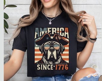 English Mastiff 4th of July shirt, 4th of July Mastiff Gift, English Mastiff Mom tee Mastiff Mama Gift Mastiff US Flag shirt Mastiff America