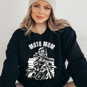 Moto mom sweatshirt, Motocross Mom Sweatshirt, Moto Mama tee for Motocross Mom Motocross Shirt for Mom Race Mom Shirt Mothers Day Racing Tee