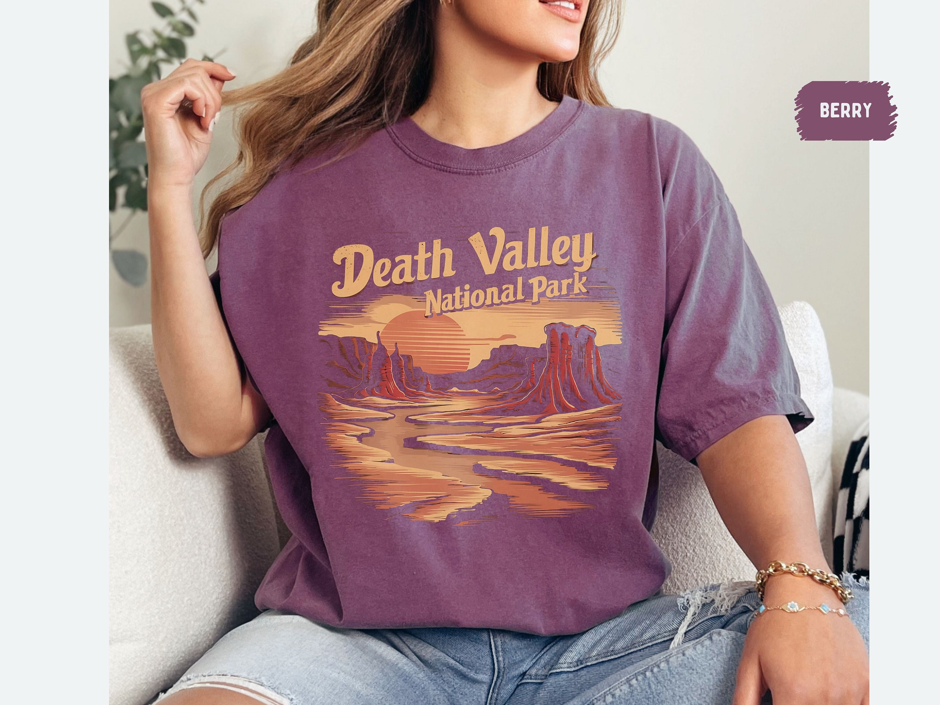 トップス 1 WASH 90's DEATH VALLEY T SHIRT VINTAGE 1 WASH 90's DEATH VALLEY T SHIRT VINTAGE