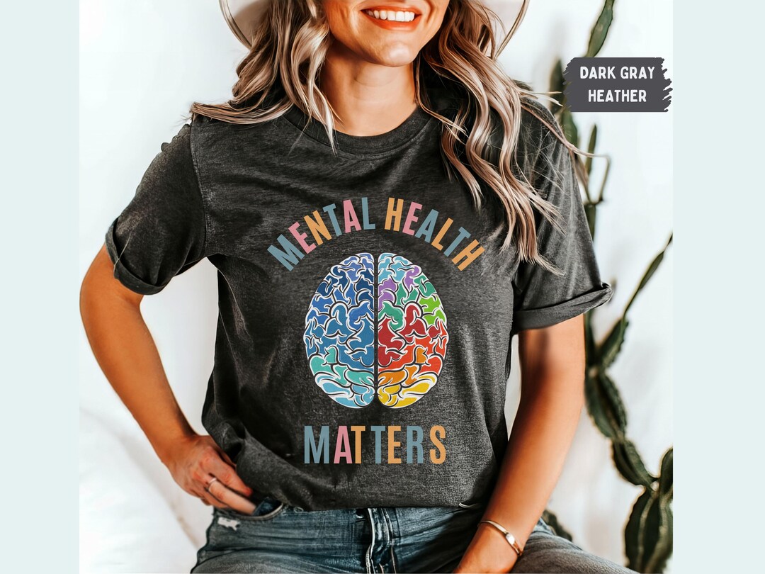 Mental Health Matters Shirt Mental Health Awareness Tshirt ...