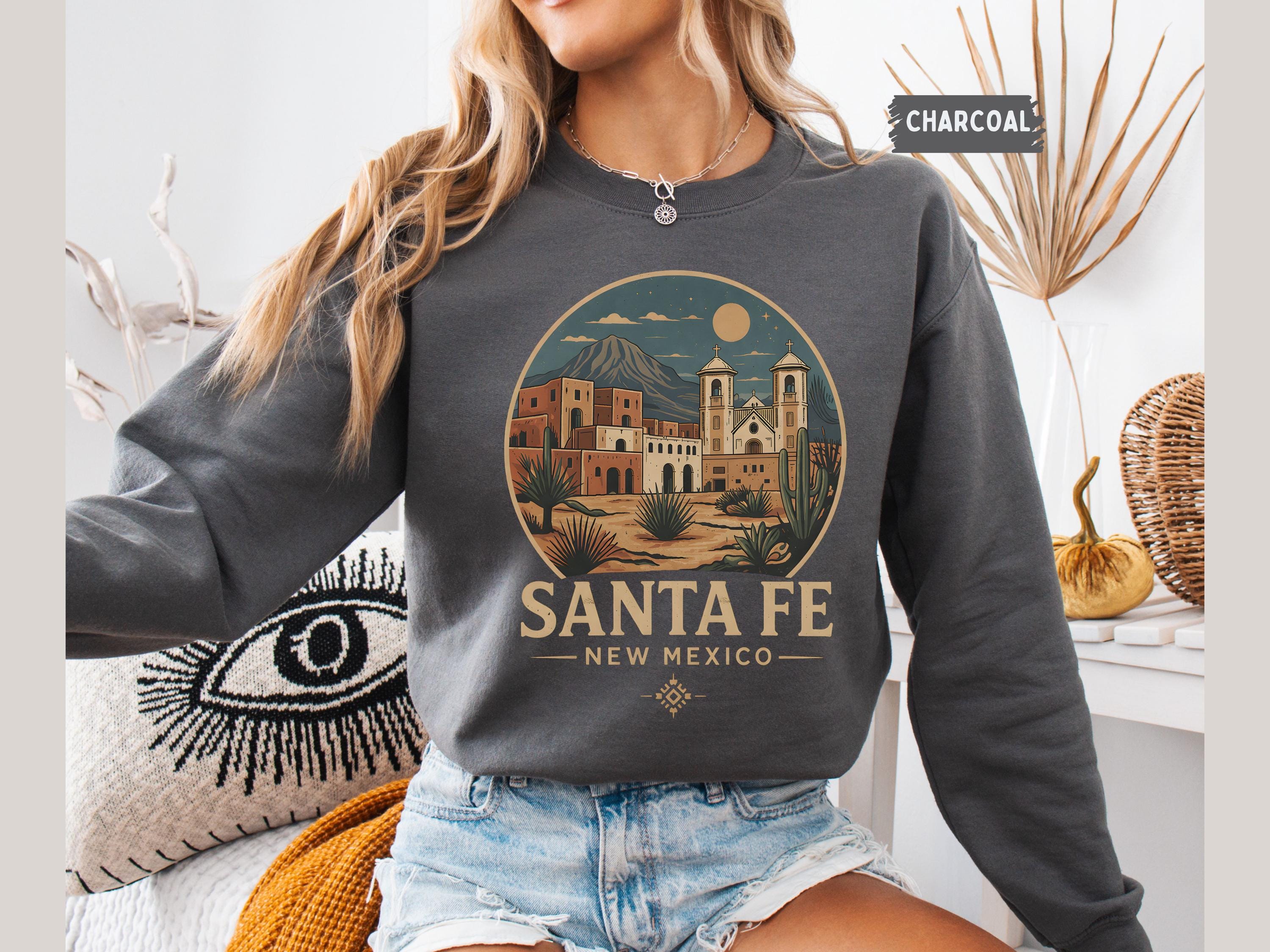 Vintage Santa Fe Sweatshirt - Etsy Singapore