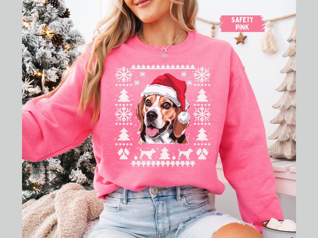 Ugly Christmas Paw Bodycon Dress