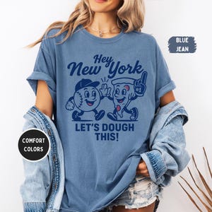Funny Retro New York Baseball T-shirt, Vintage NYC Tee, Hipster Sports Top, Gift for Baseball Fans, Unisex Garment-Dyed Shirt