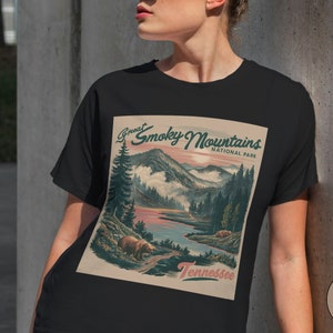 Smoky Mountains Shirt, Tennessee Shirt Great Smoky Mountains National Park TShirt Great Smoky Mountains Sweatshirt Hiking Shirt Granola Girl