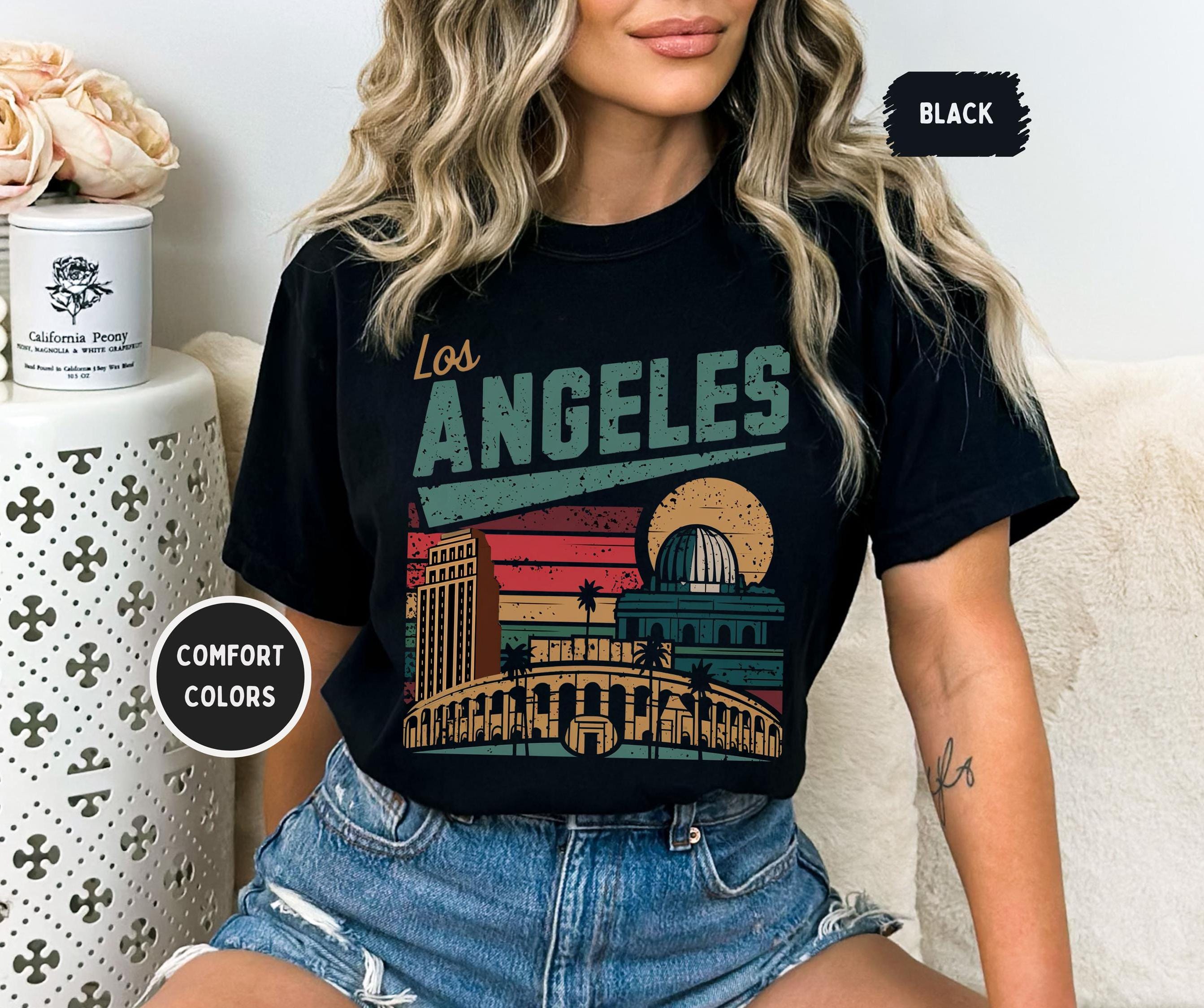 Retro Los Angeles Comfort Colors Shirt Vintage West Coast