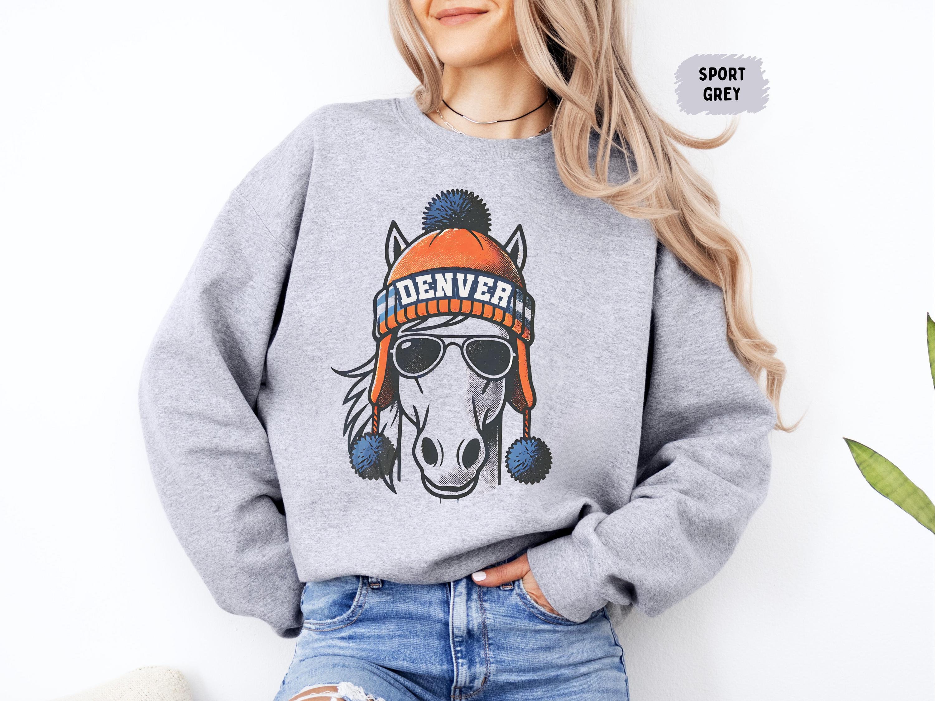 Vintage Denver Broncos Sweatshirt - Etsy