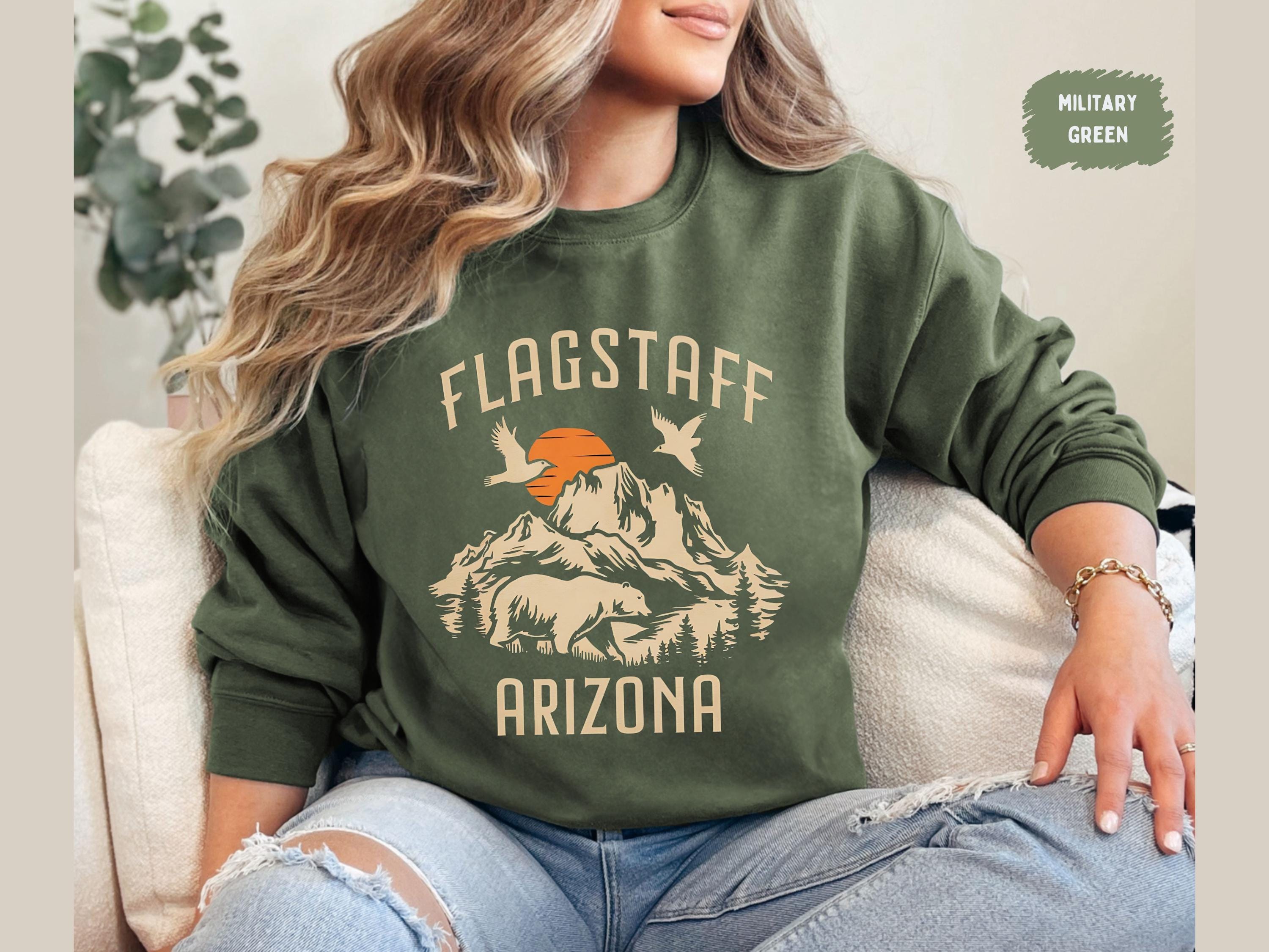 Flagstaff Arizona Sweatshirt, Vintage Arizona Sweatshirt Flagstaff 