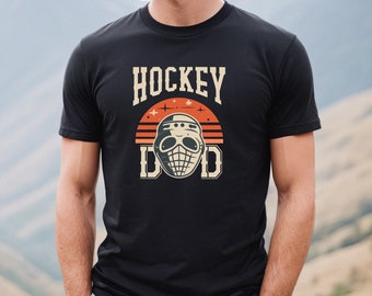 Hockey Dad Shirt, Retro Hockey Dad Shirt, Hockey Dad Grafik T-Shirt, Hockey Papa, Hockey Spieltag Shirt, Hockey Papa T-Shirt, NHL Papa Shirt