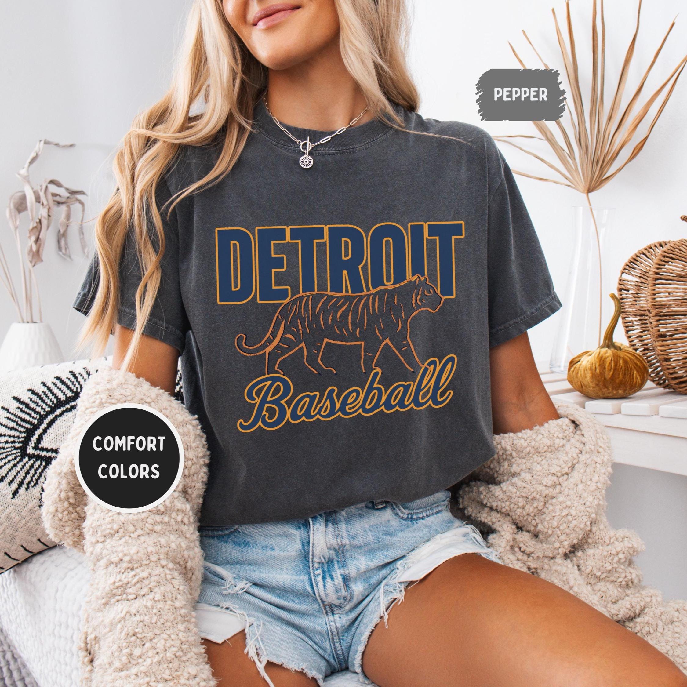 Vintage Detroit Tigers Shirt - Etsy