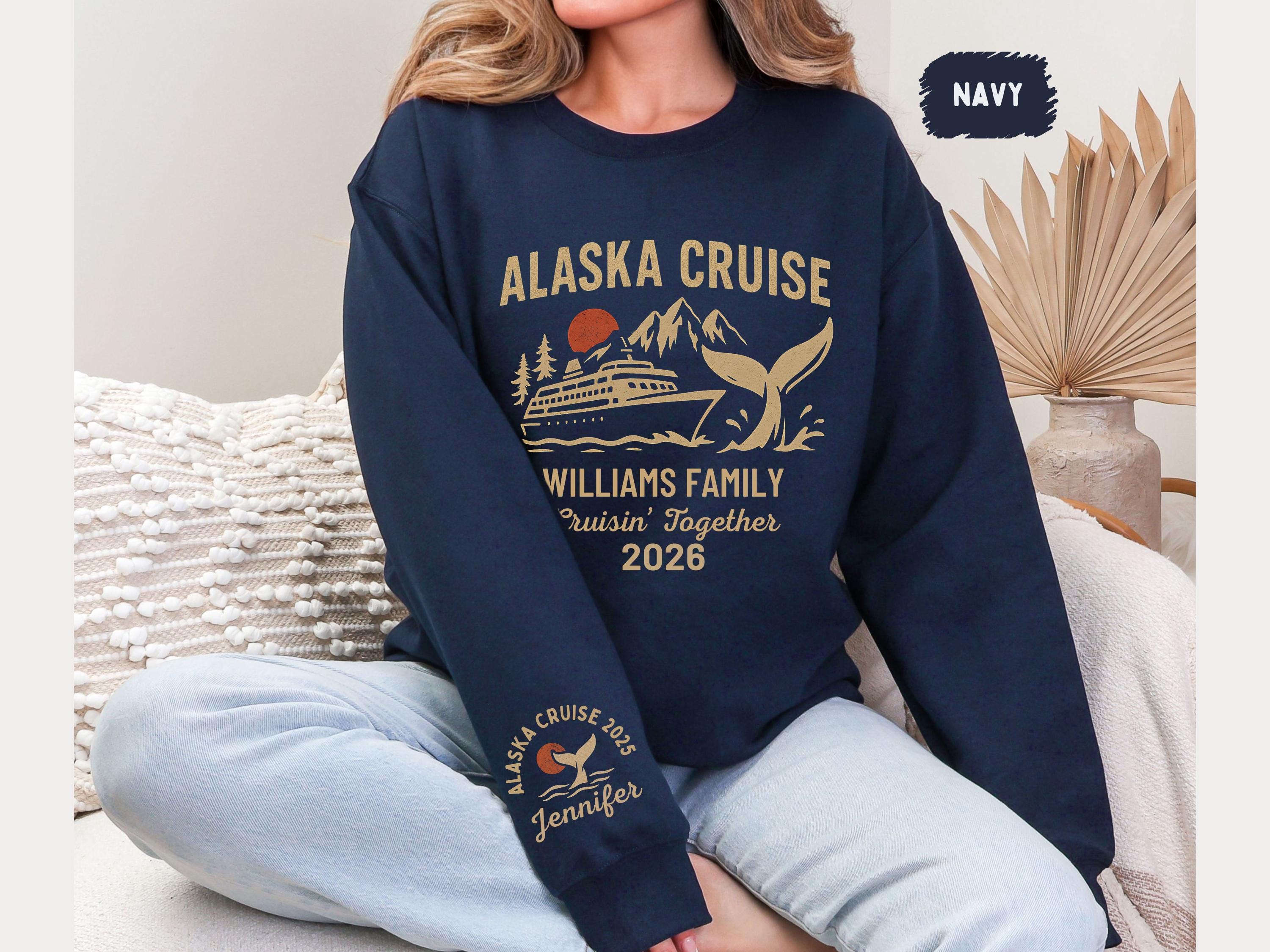 Sweat-shirt vintage Princess Cruises de l'Alaska - France