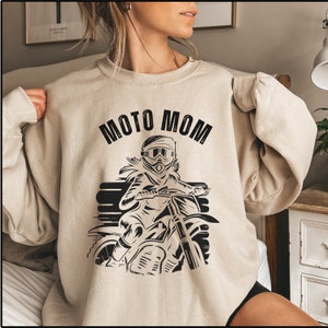 Moto mom sweatshirt, Motocross Mom Sweatshirt, Moto Mama tee for Motocross Mom Motocross Shirt for Mom Race Mom Shirt Mothers Day Racing Tee